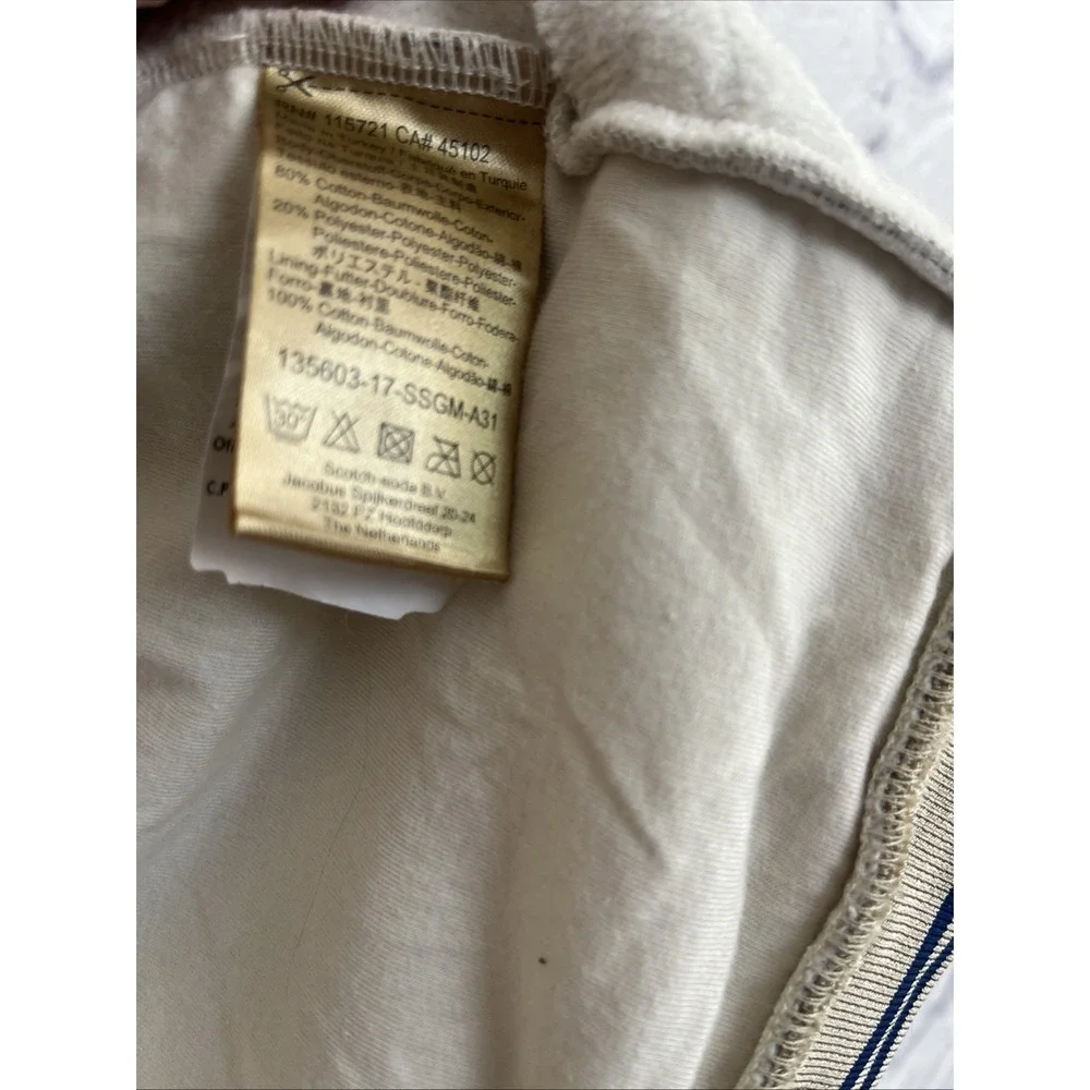 Scotch & Soda  R'Belle Preppy Academia Embroidered Varsity Bomber Jacket Size 14